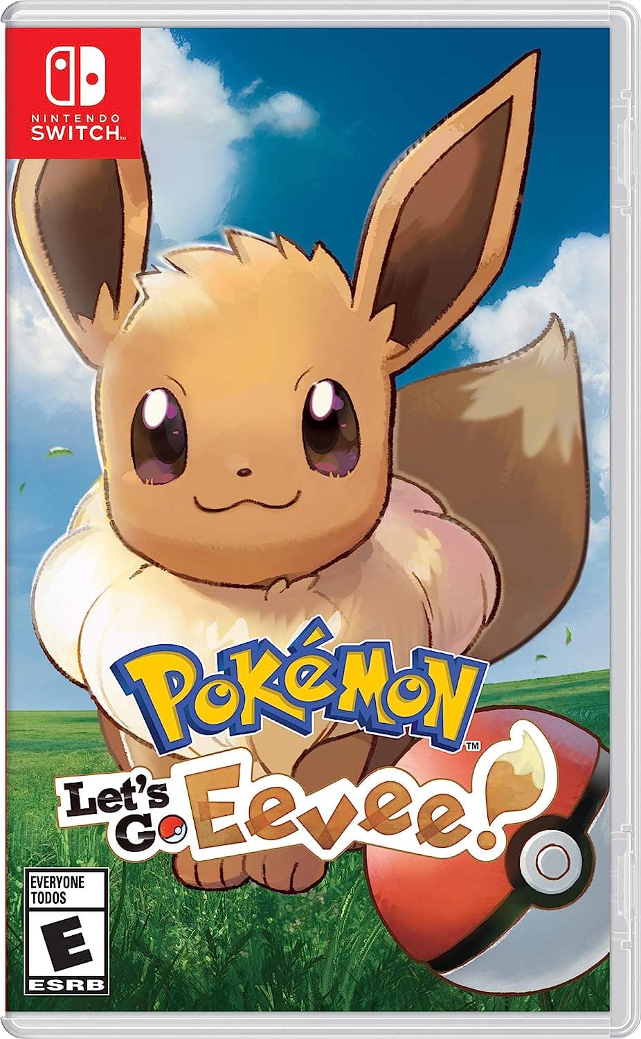 Pokemon Let's Go Eevee for Nintendo Switch.