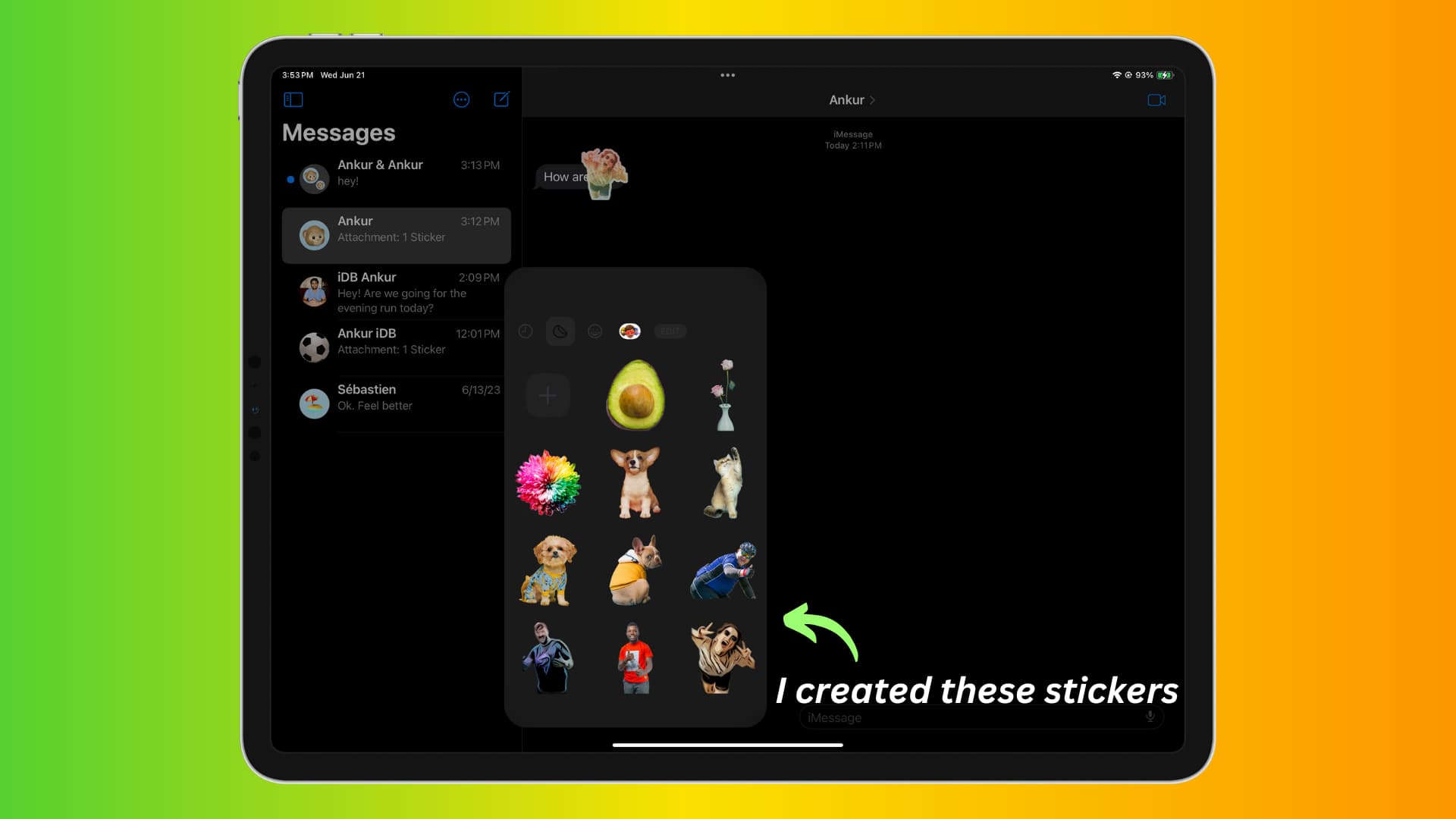 How to create stickers from photos on iPhone, iPad
