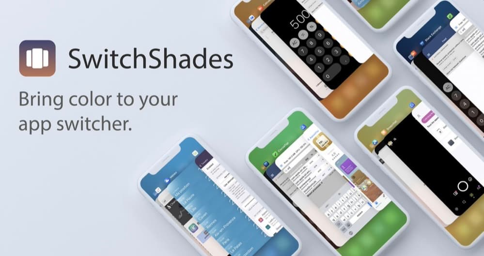 App Switcher-colorizing SwitchShades jailbreak tweak updated to support rootless iOS 15 & 16 jailbreaks