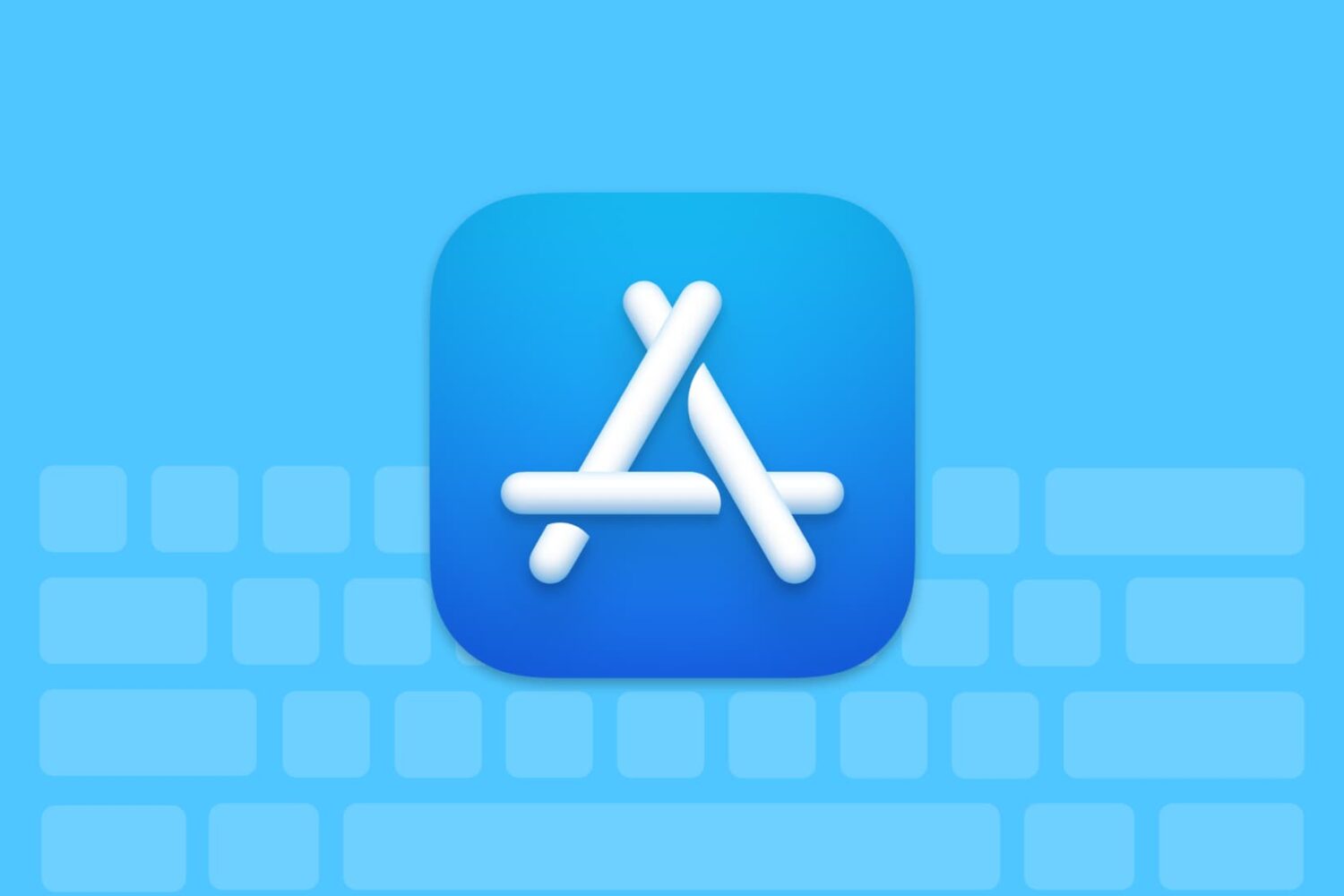 Apple App Store keyboard shortcuts