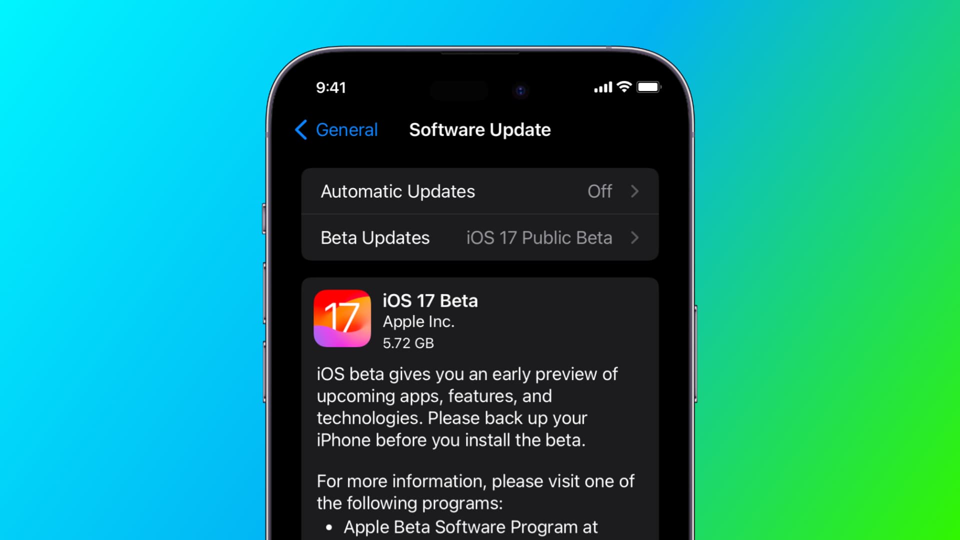 How to install iOS 17 or iPadOS 17 public beta on iPhone or iPad