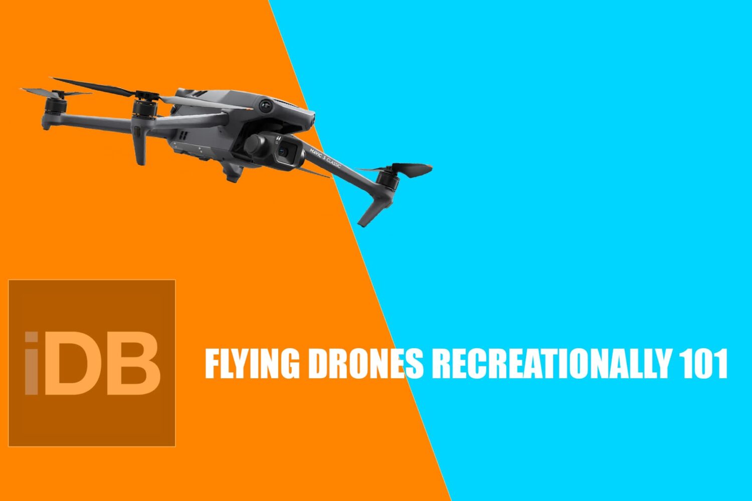 Recreational drone flying.
