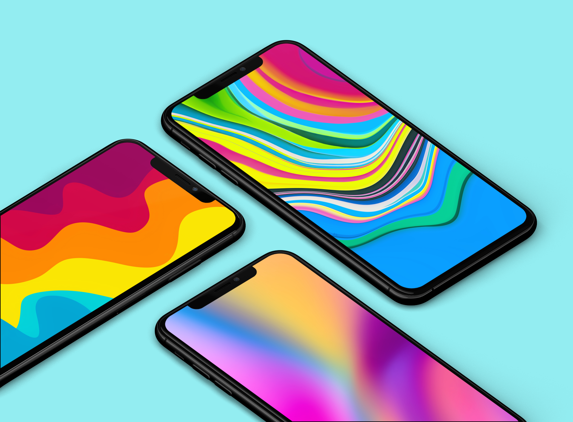 HOT SUMMER wallpaper pack for iPhone