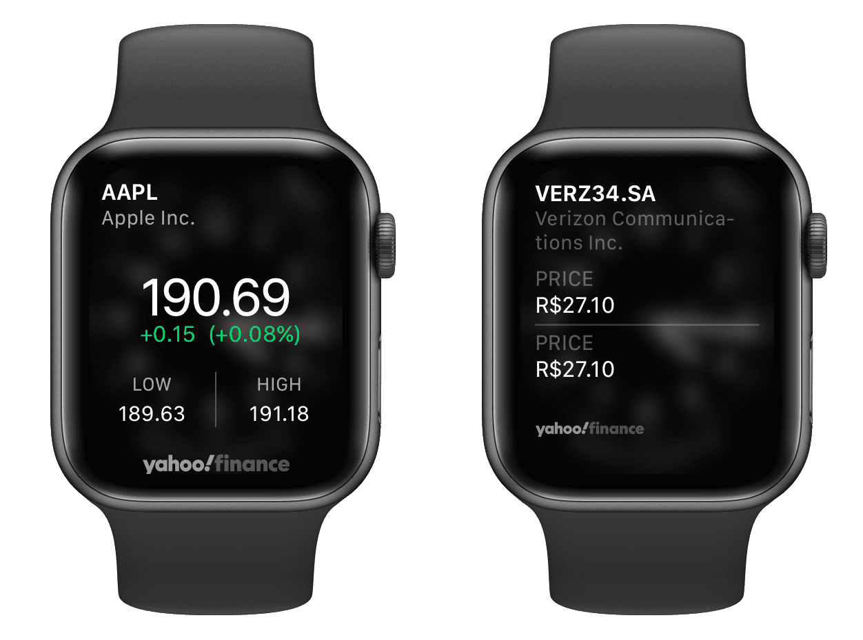 Use Siri to know about stocks on Apple Watch