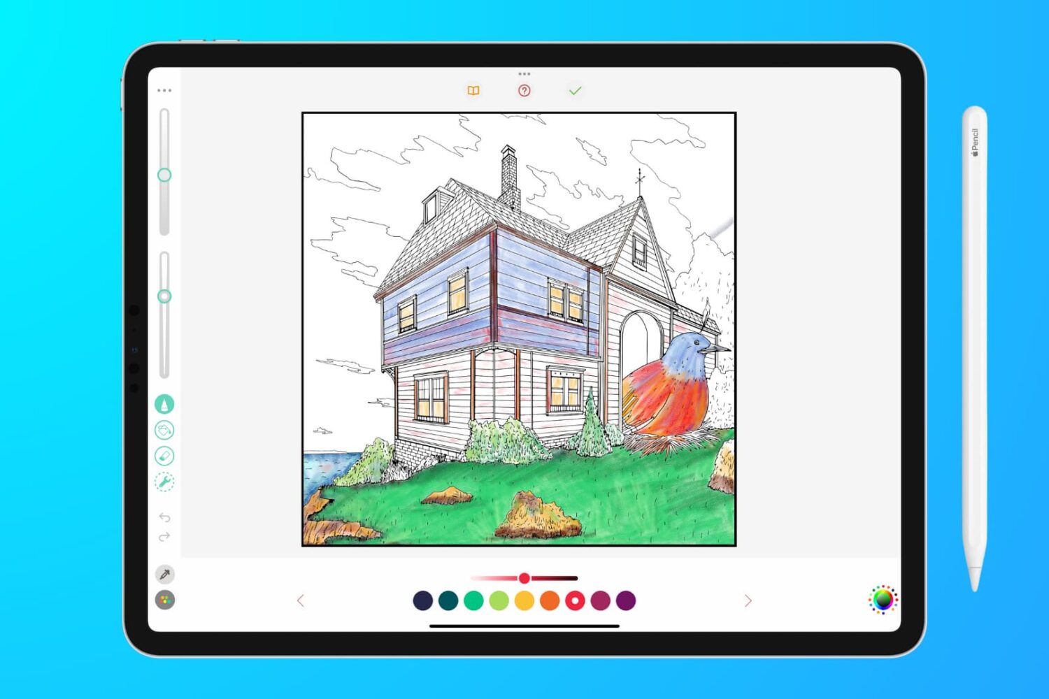 Coloring on iPad