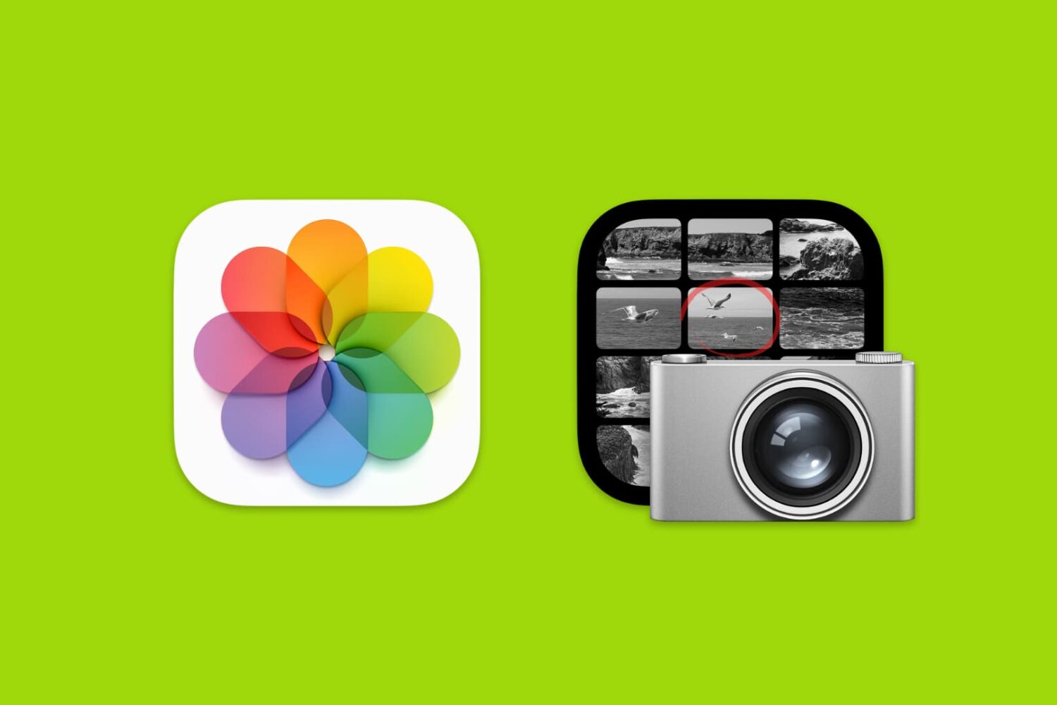 Mac's Photos and Image Capture app icons