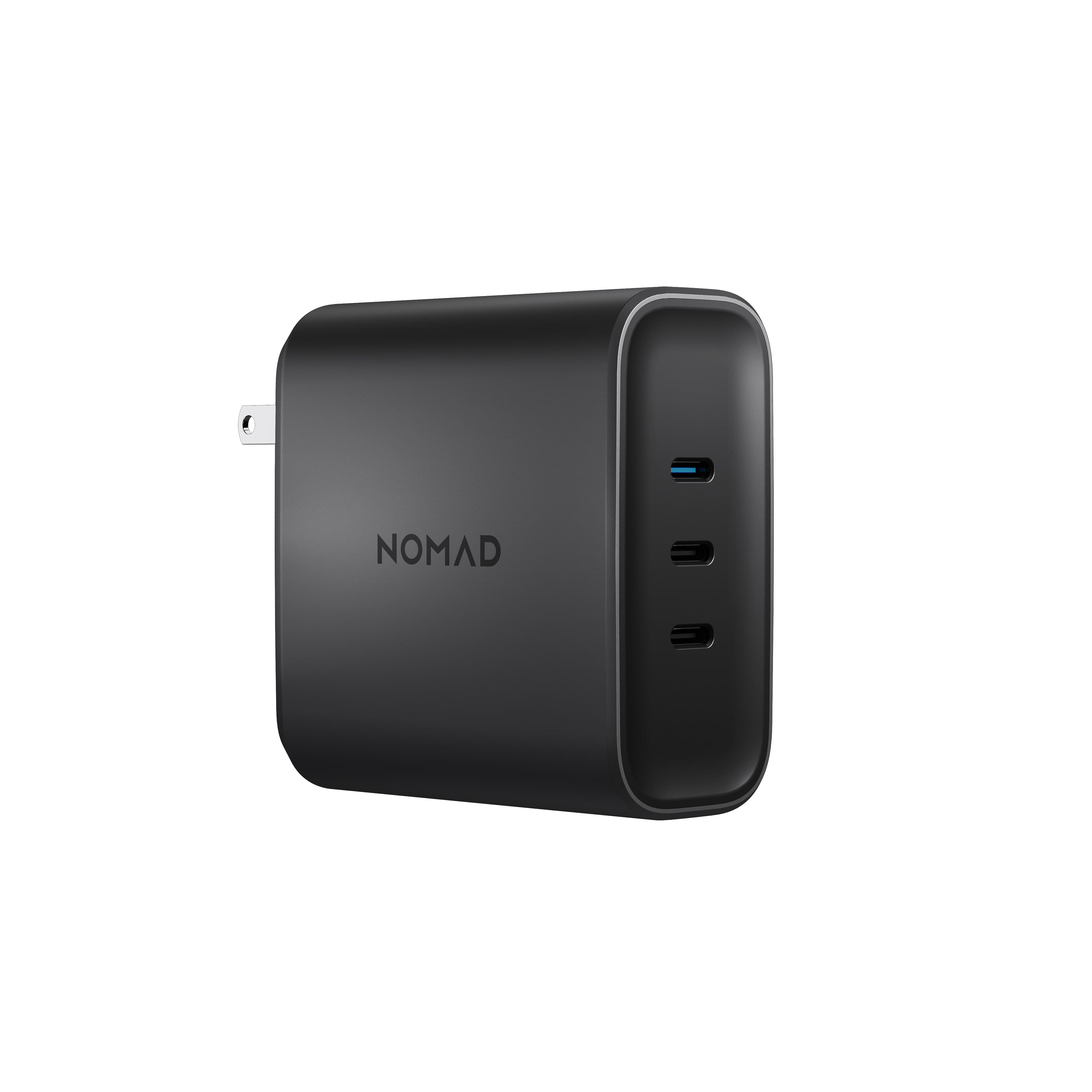 Nomad launches powerful 130W triple-port USB-C power adapter