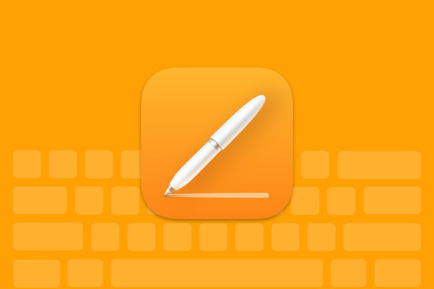 Pages app keyboard shortcuts for Mac