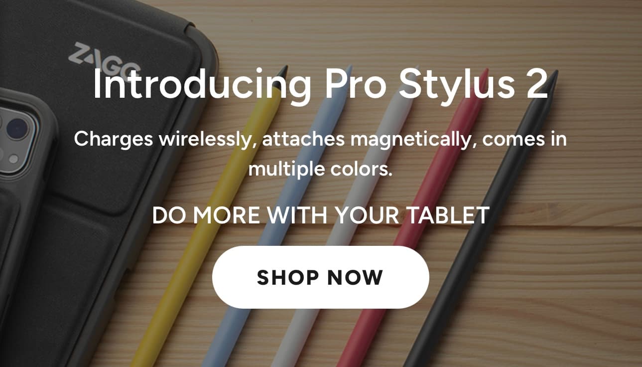ZAGG launches Apple Pencil 2 competitor called Pro Stylus 2 with wireless charging, 6.5-hour battery, & tilt detection