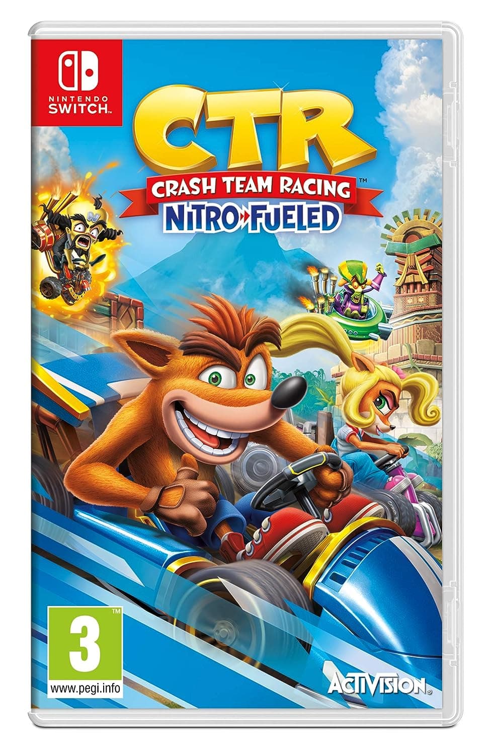 لعبة Crash Team Racing Nitro-Fueled لجهاز نينتندو سويتش.