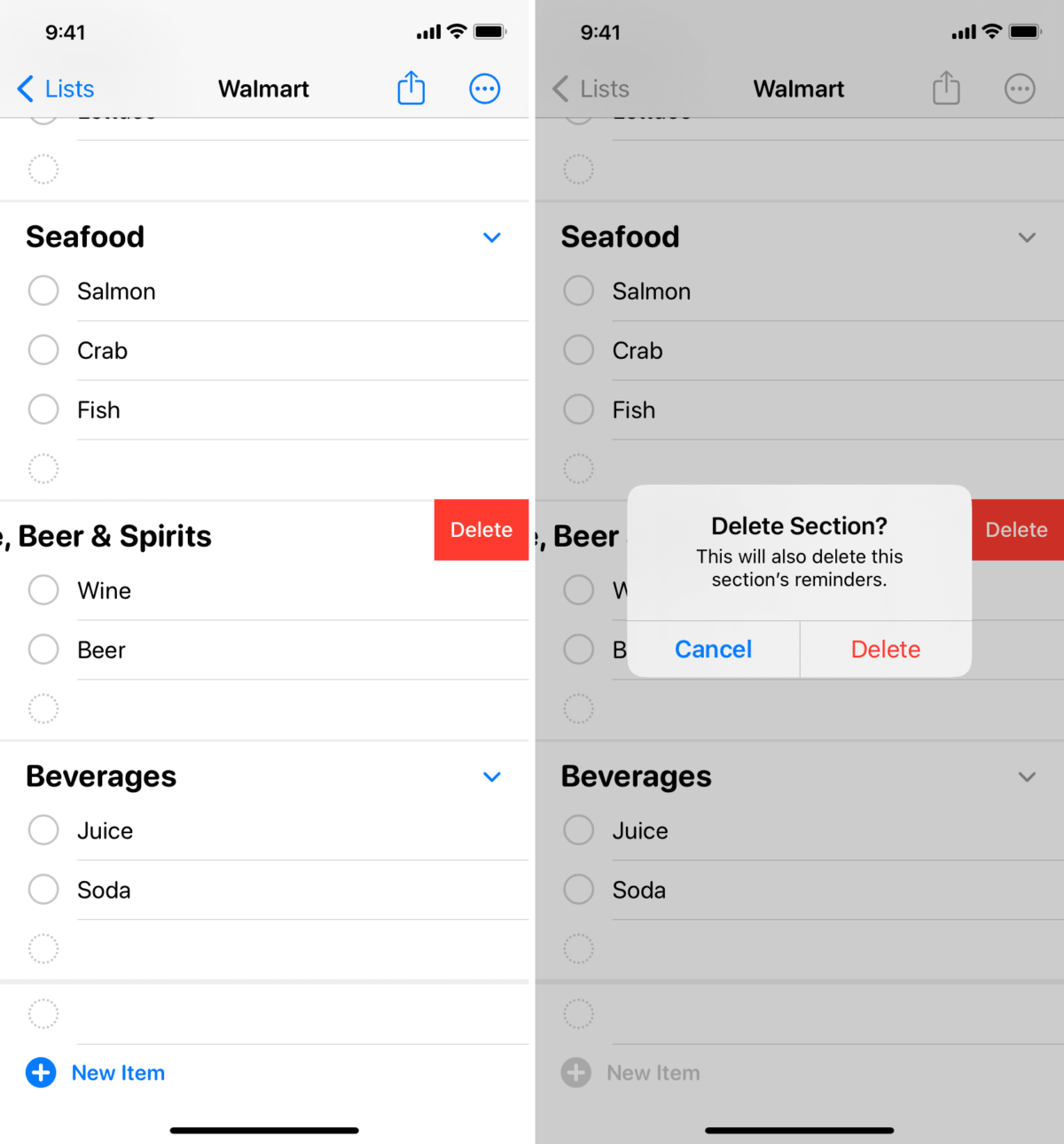 Ios Menu Lists How to create smart grocery lists on your iPhone, iPad, or Mac