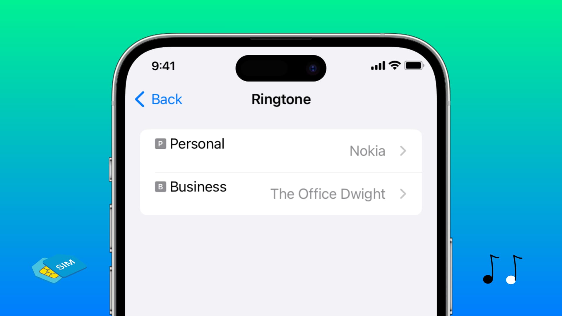 How to set different ringtones for each SIM or phone line on your iPhone