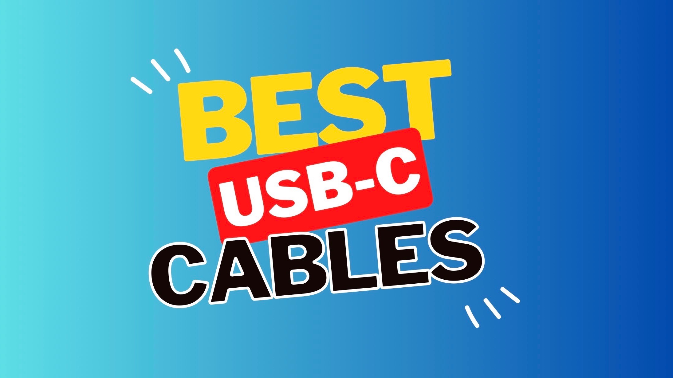 The best USB-C cables for iPhone 15