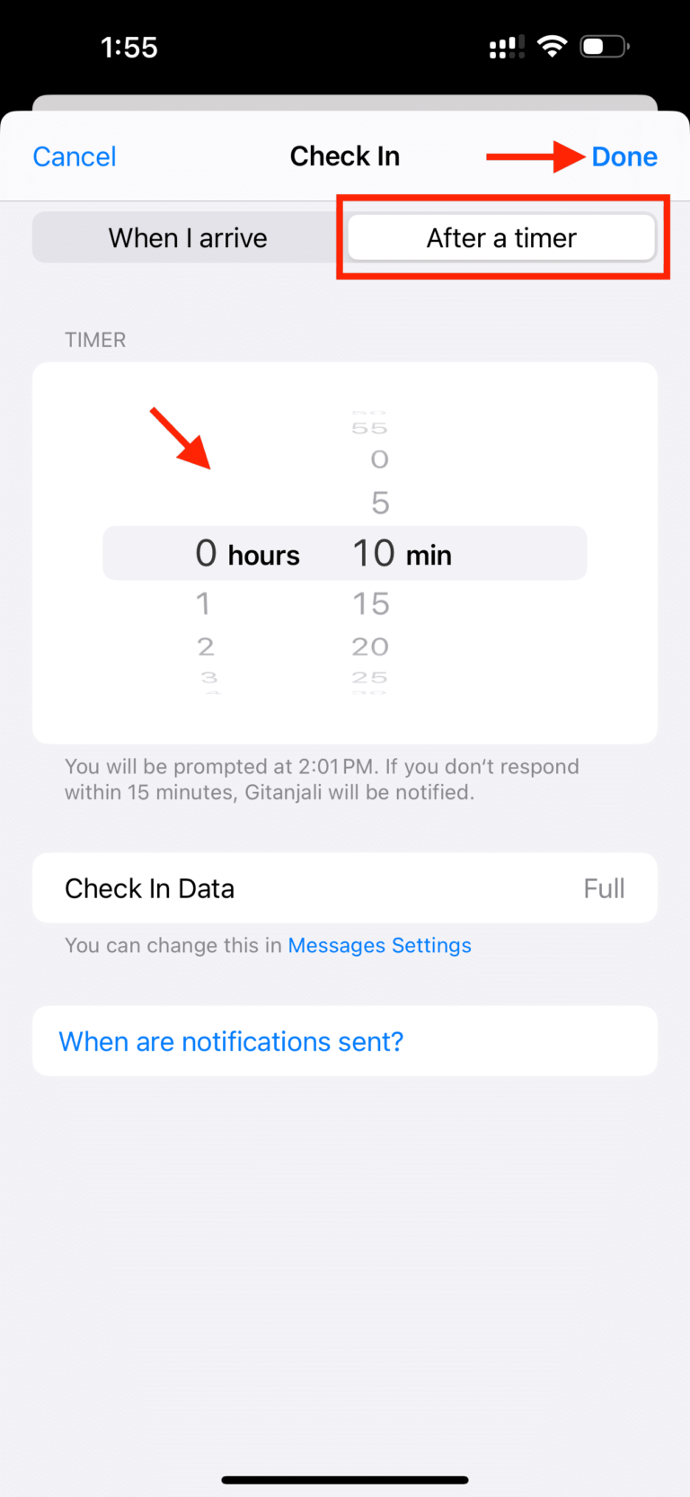How to use Check In on iPhone in iOS 17