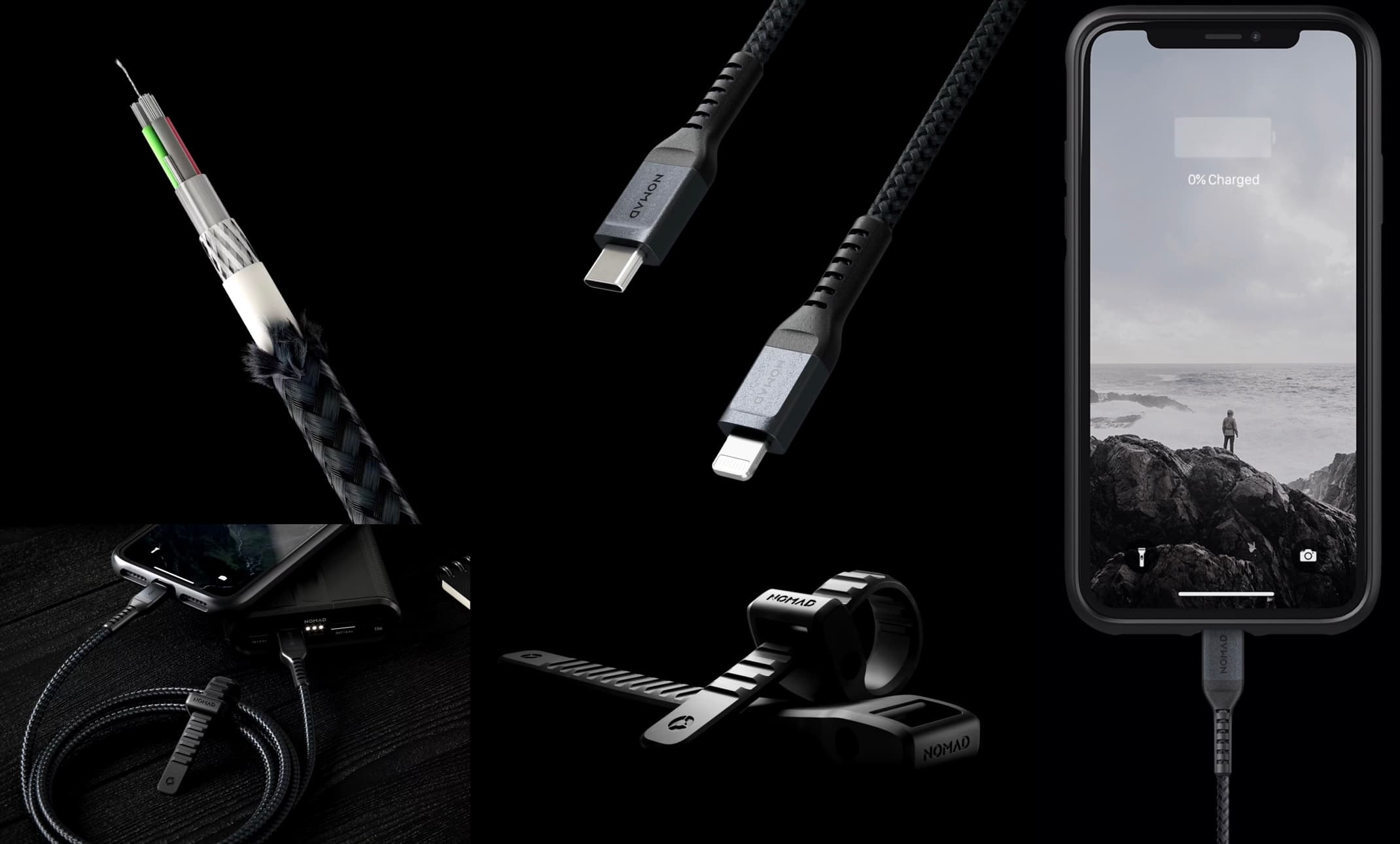 Didn’t get the iPhone 15 or 15 Pro? Get a premium Nomad Lightning cable with Kevlar braid for 50% off