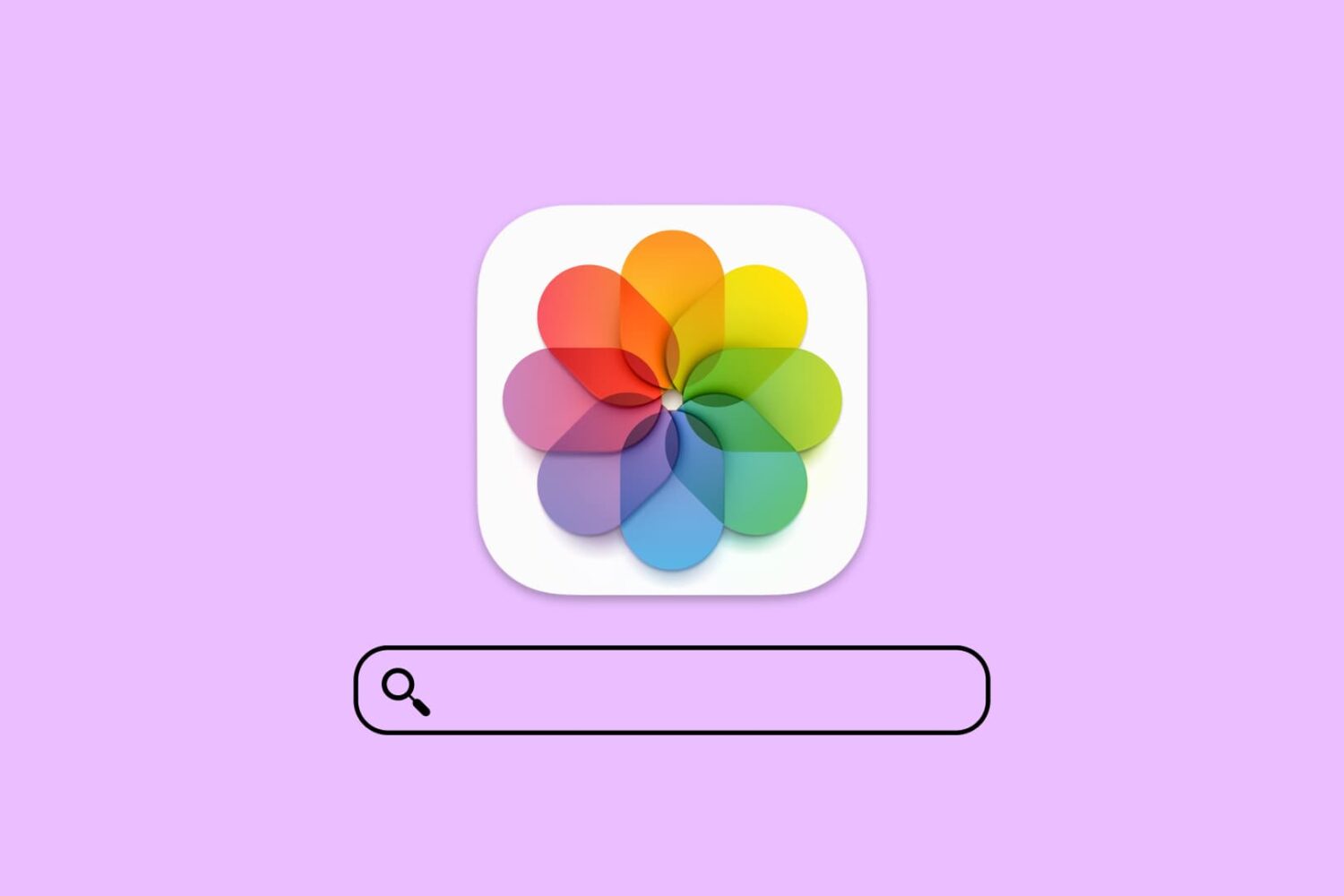 Search in the Apple Photos app