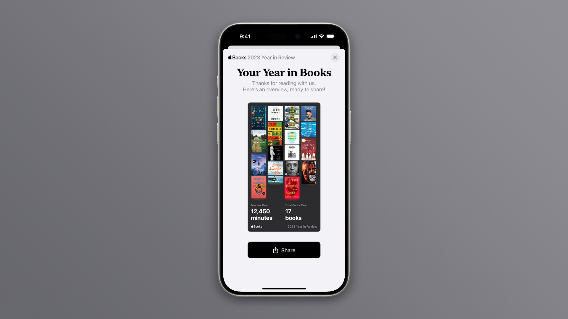 How to get your Year in Review highlights from Apple Books on iPhone and iPad