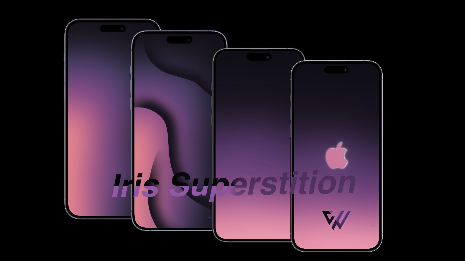 Iris Superstition wallpaper collection for iPhone