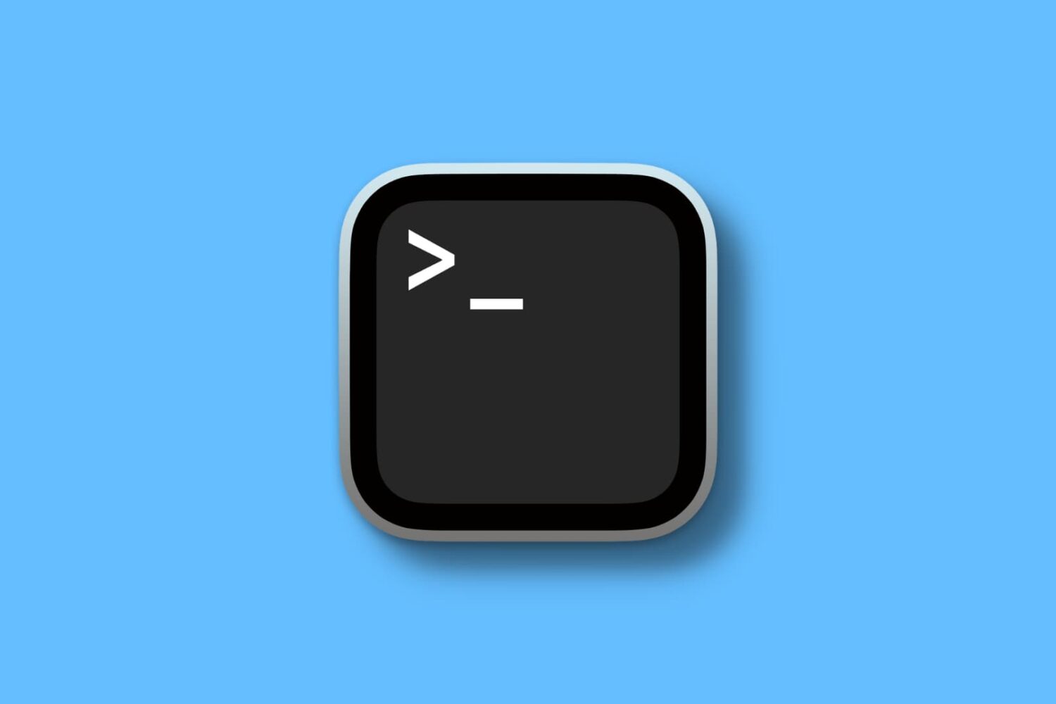 Mac's Terminal app icon