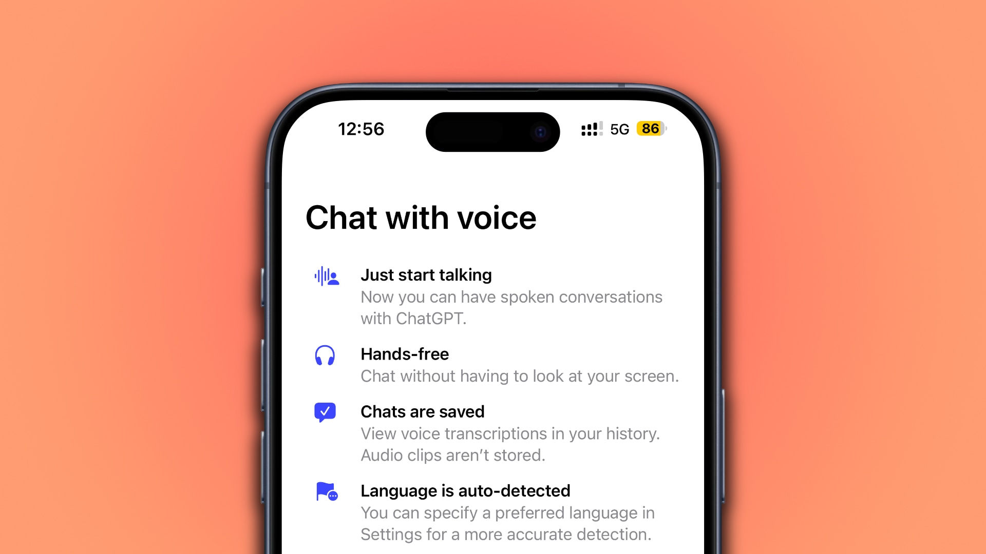 OpenAI launches free voice conversations in ChatGTP for iPhone