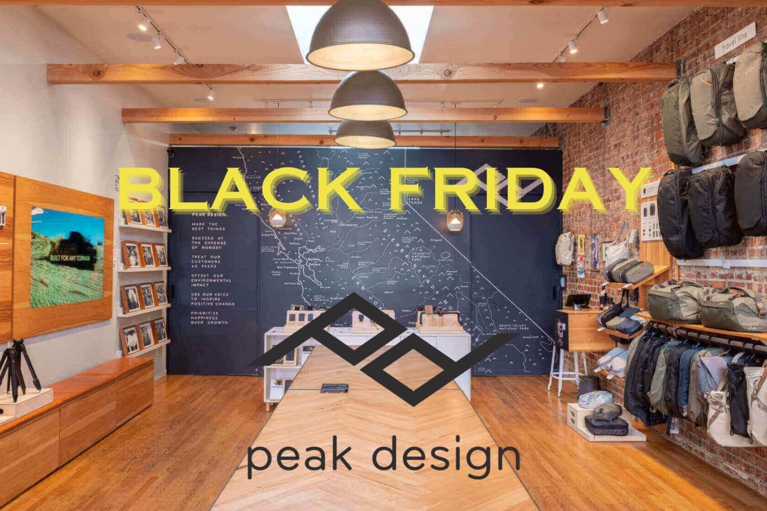 Peak Design Black Friday & Cyber Monday Deals.