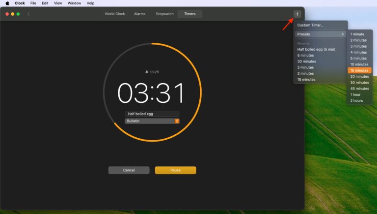 How to create multiple timers on iPhone, iPad, and Mac