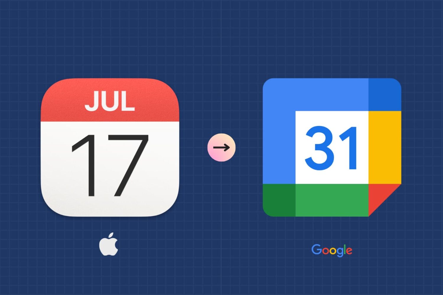 Move events from Apple Calendar to Google Calendar