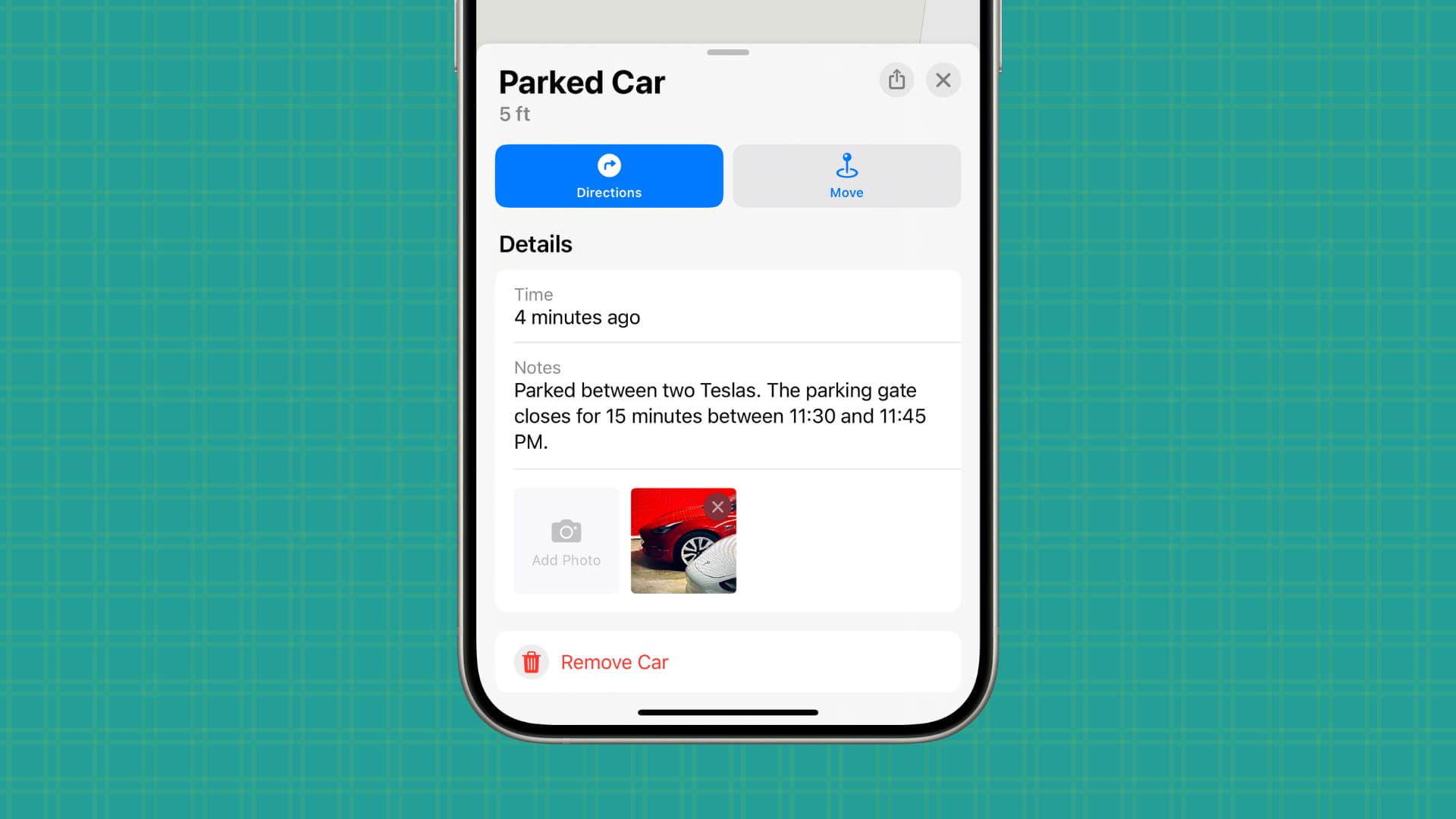 How to have your iPhone remember where you parked your car