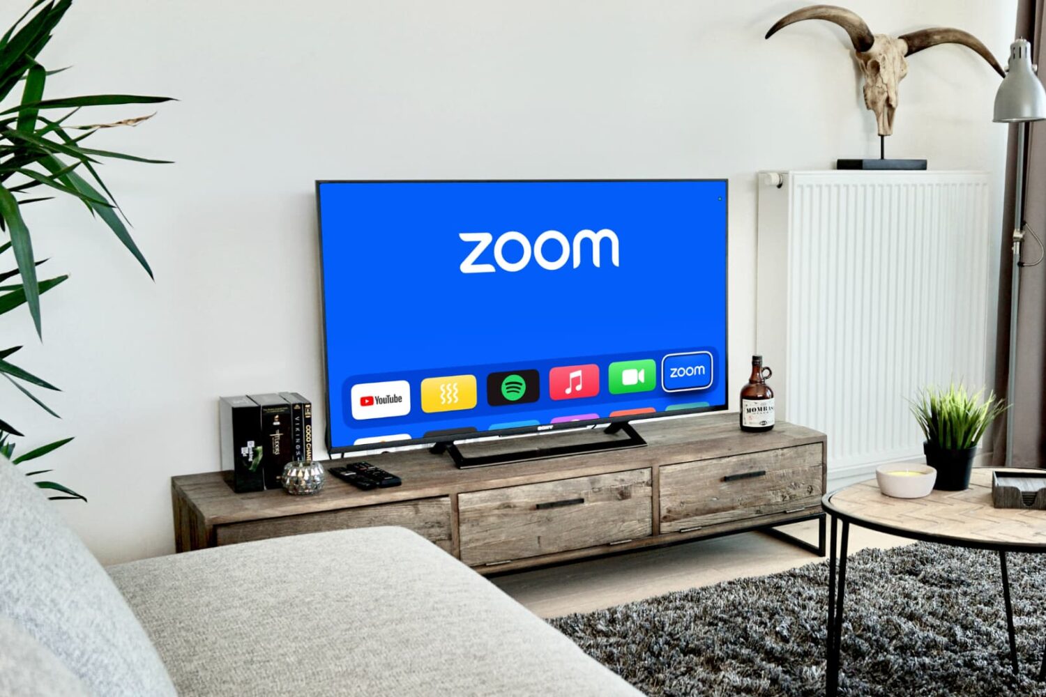 Using Zoom on Apple TV to video call