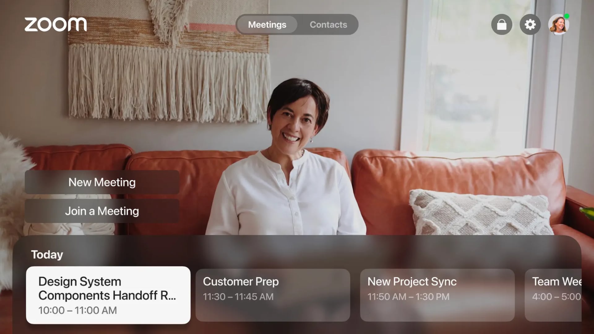 Zoom launches a videoconferencing app for Apple TV