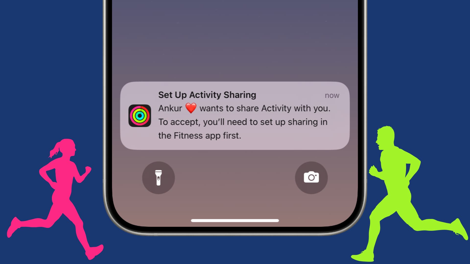 Activity Sharing on iPhone with friends
