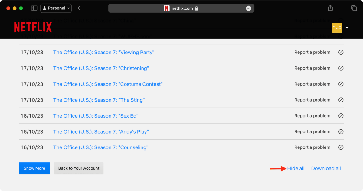 How to delete your Netflix and Prime Video watch history
