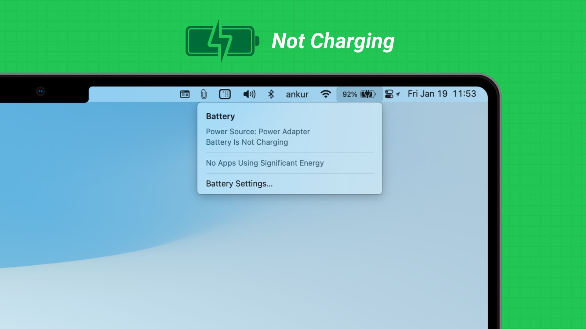 How to fix your MacBook not charging even when plugged in