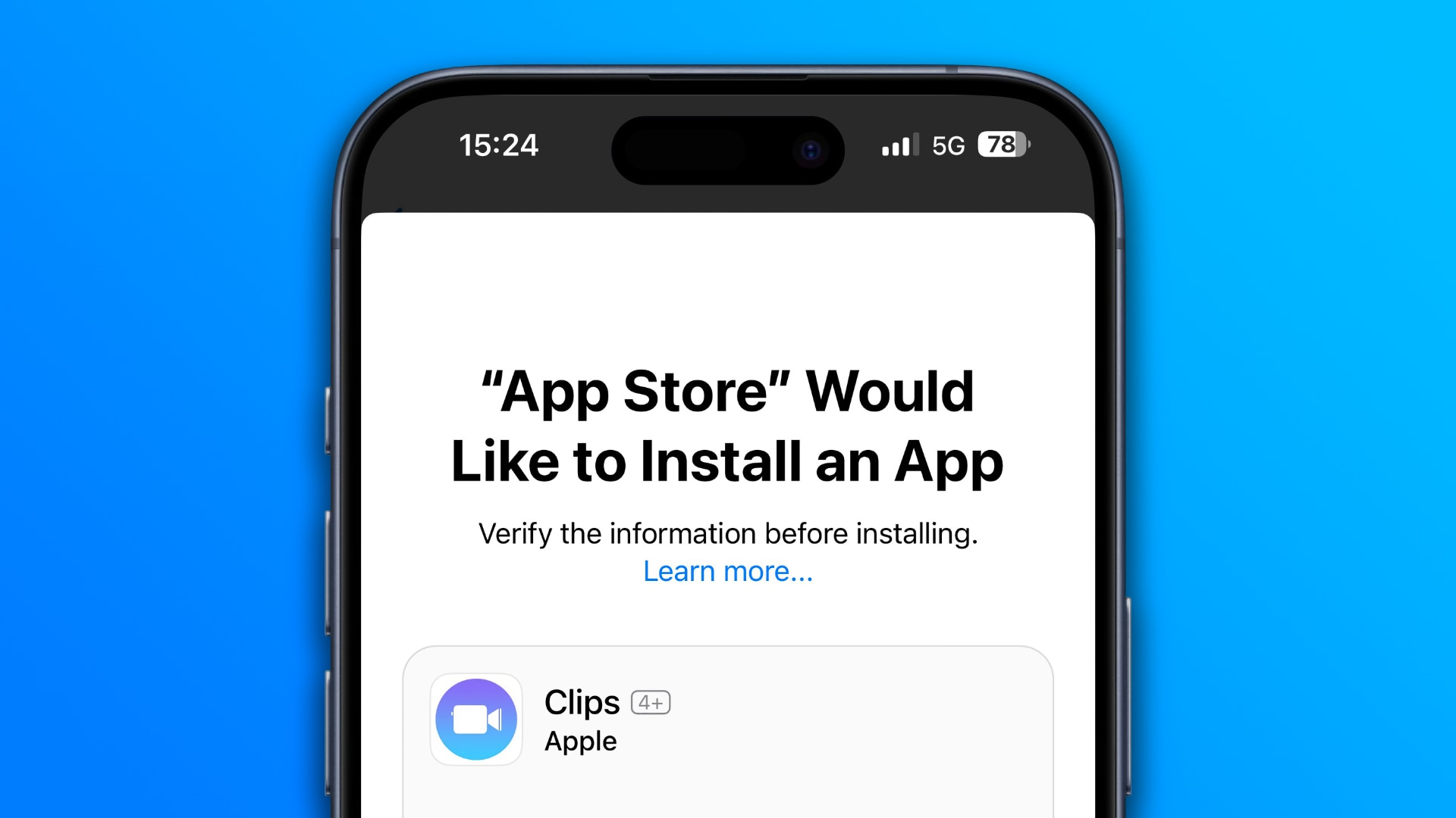 Apple says App Store asking permission before it downloads is a bug that will be fixed before iOS 17.4 is released
