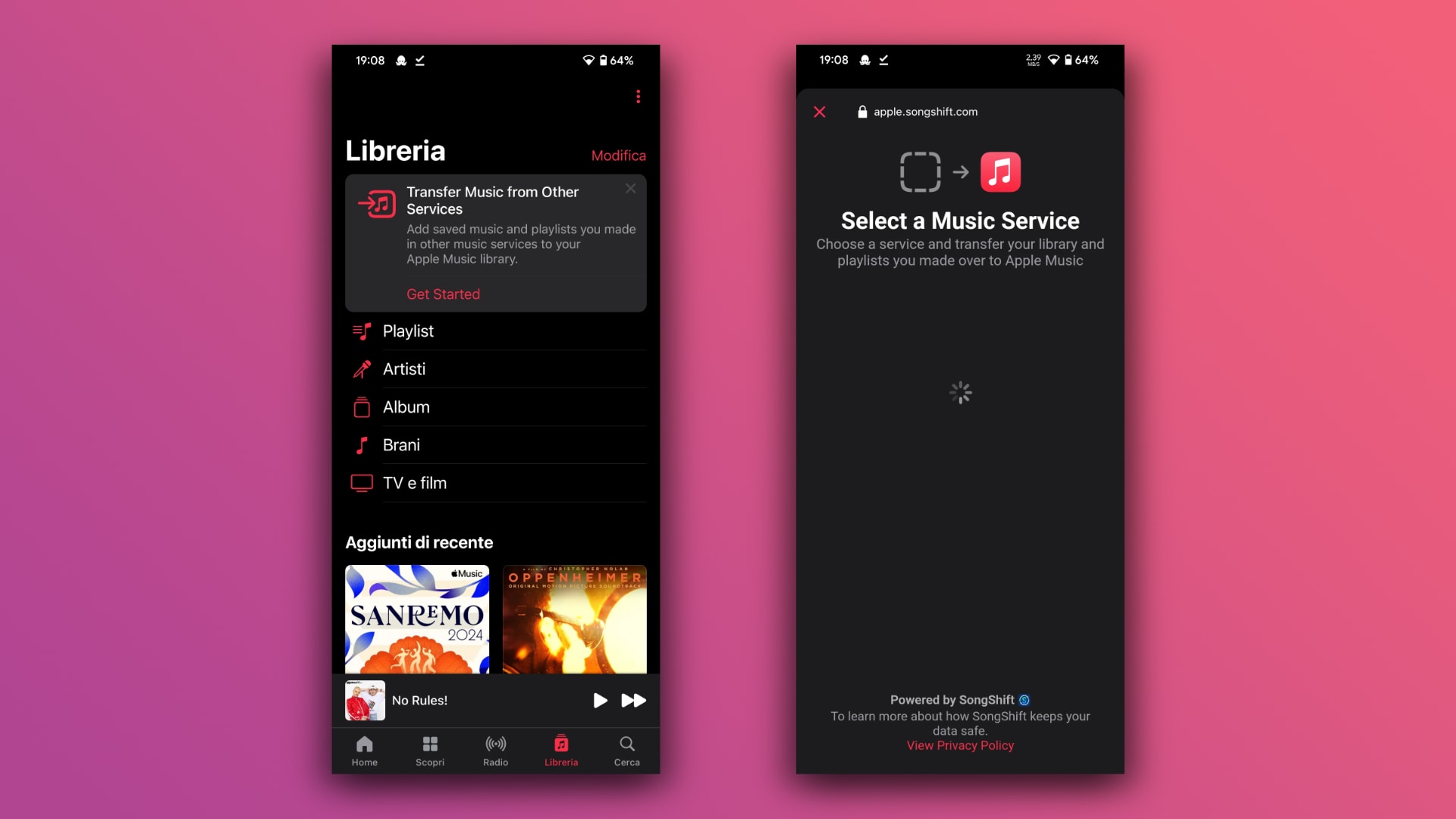 Apple Music is testing importing songs and playlists from Spotify and other services