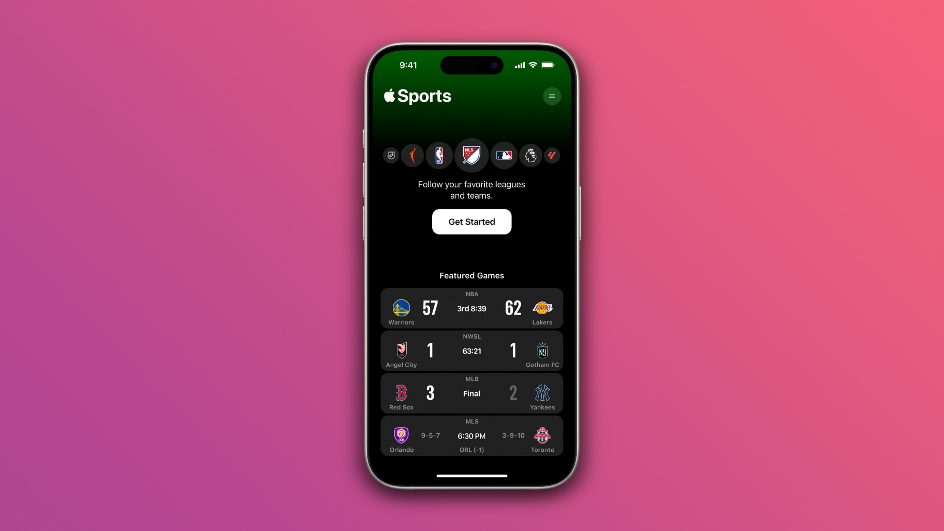 Apple releases a dedicated Sports app with real-time scores, stats and more