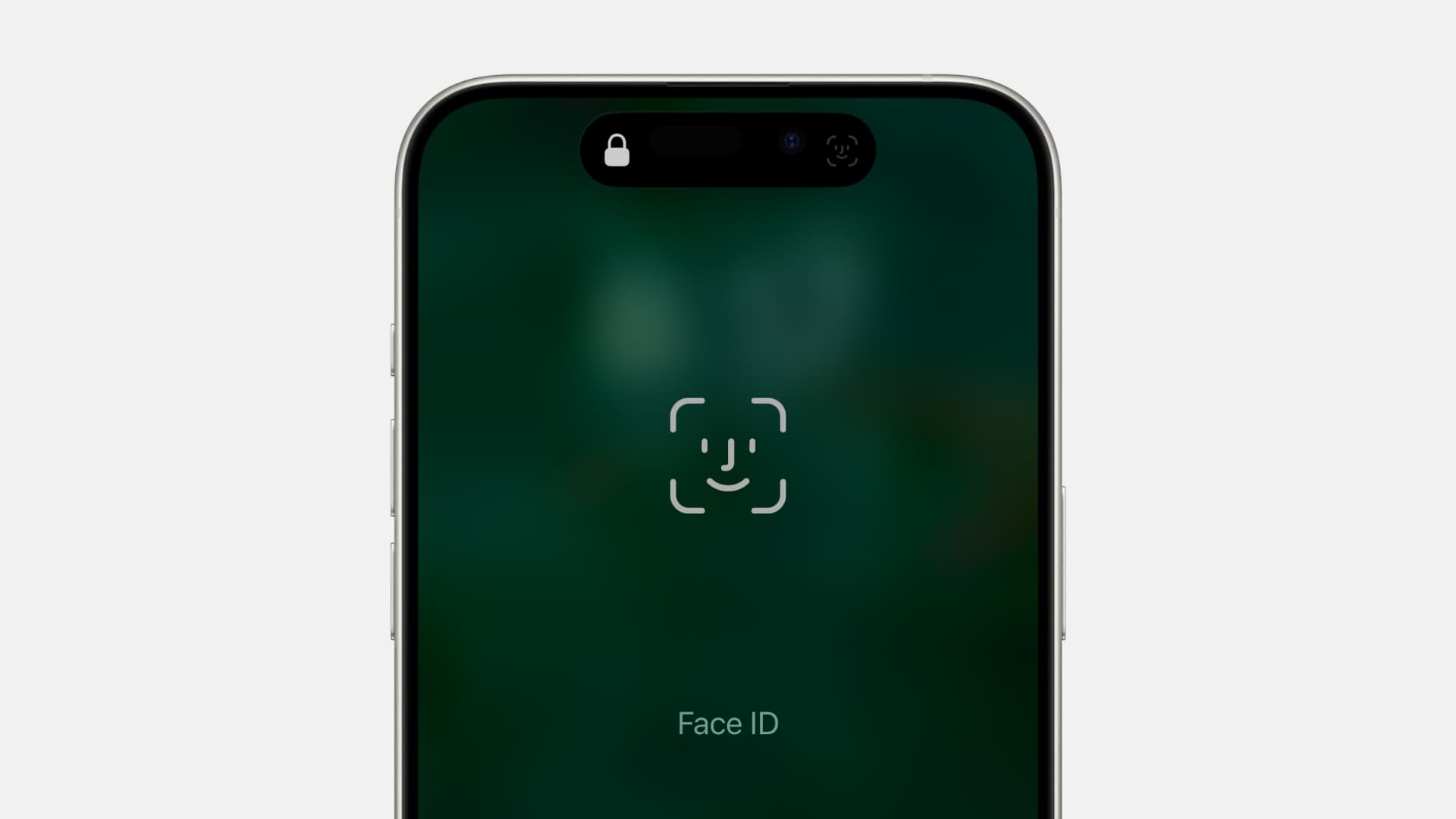 Face ID Lock Screen on iPhone