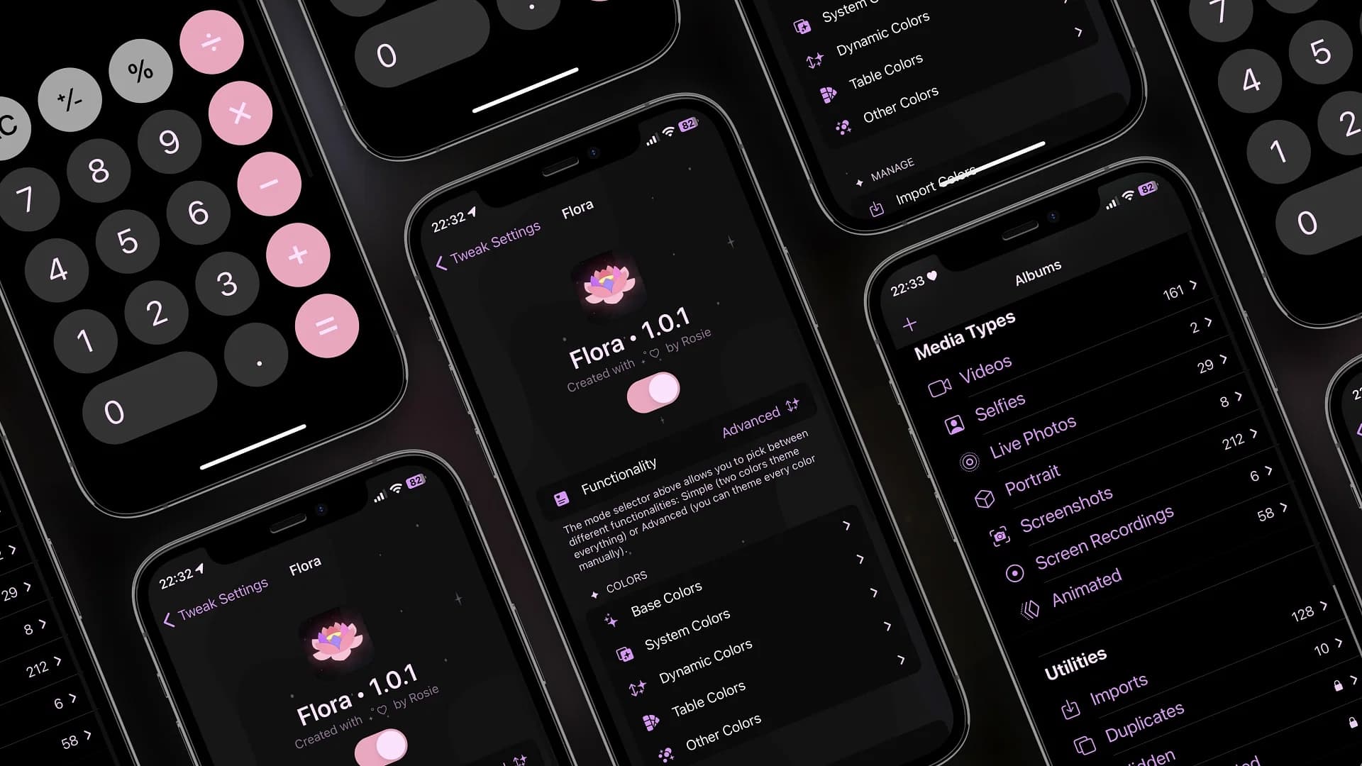 Flora brings advanced system-wide UI colorization to the latest jailbreaks