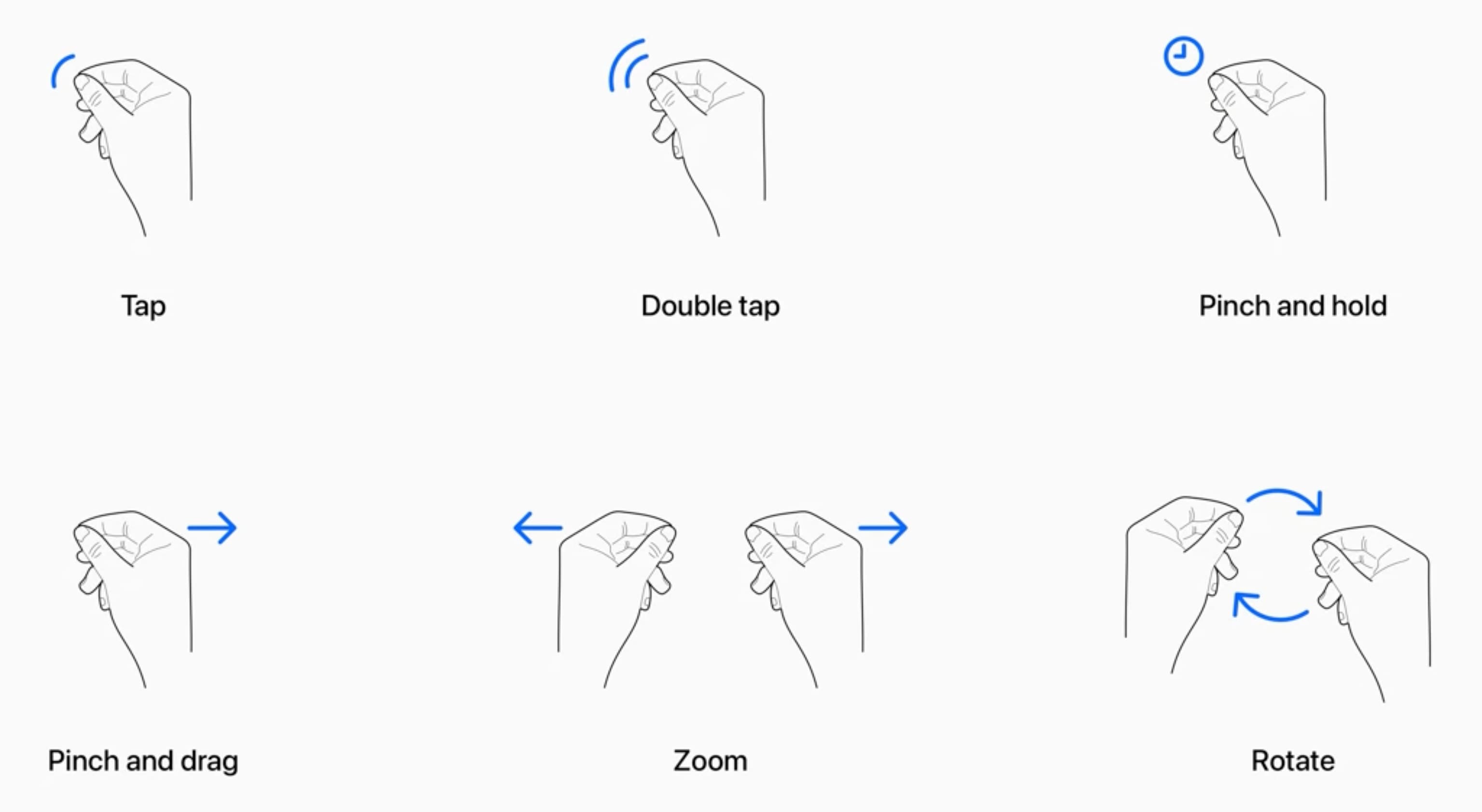 8 hand and eye gestures you can use on Apple Vision Pro