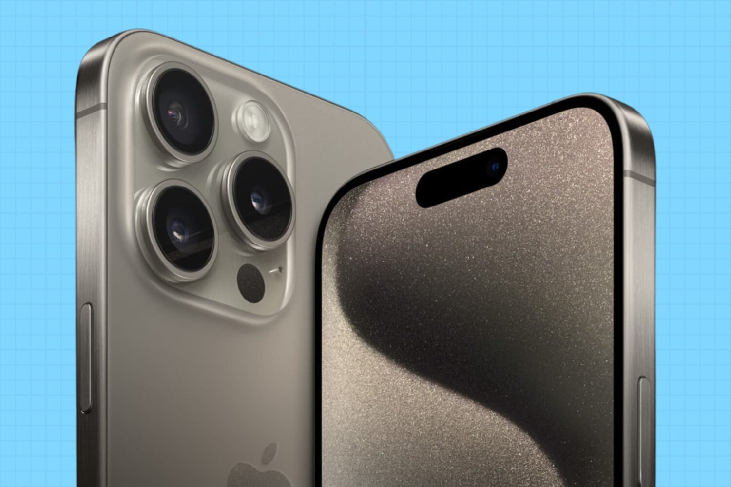 Image showing both the iPhone front and back set of cameras