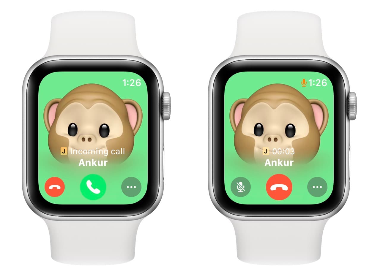 Calls on Apple Watch