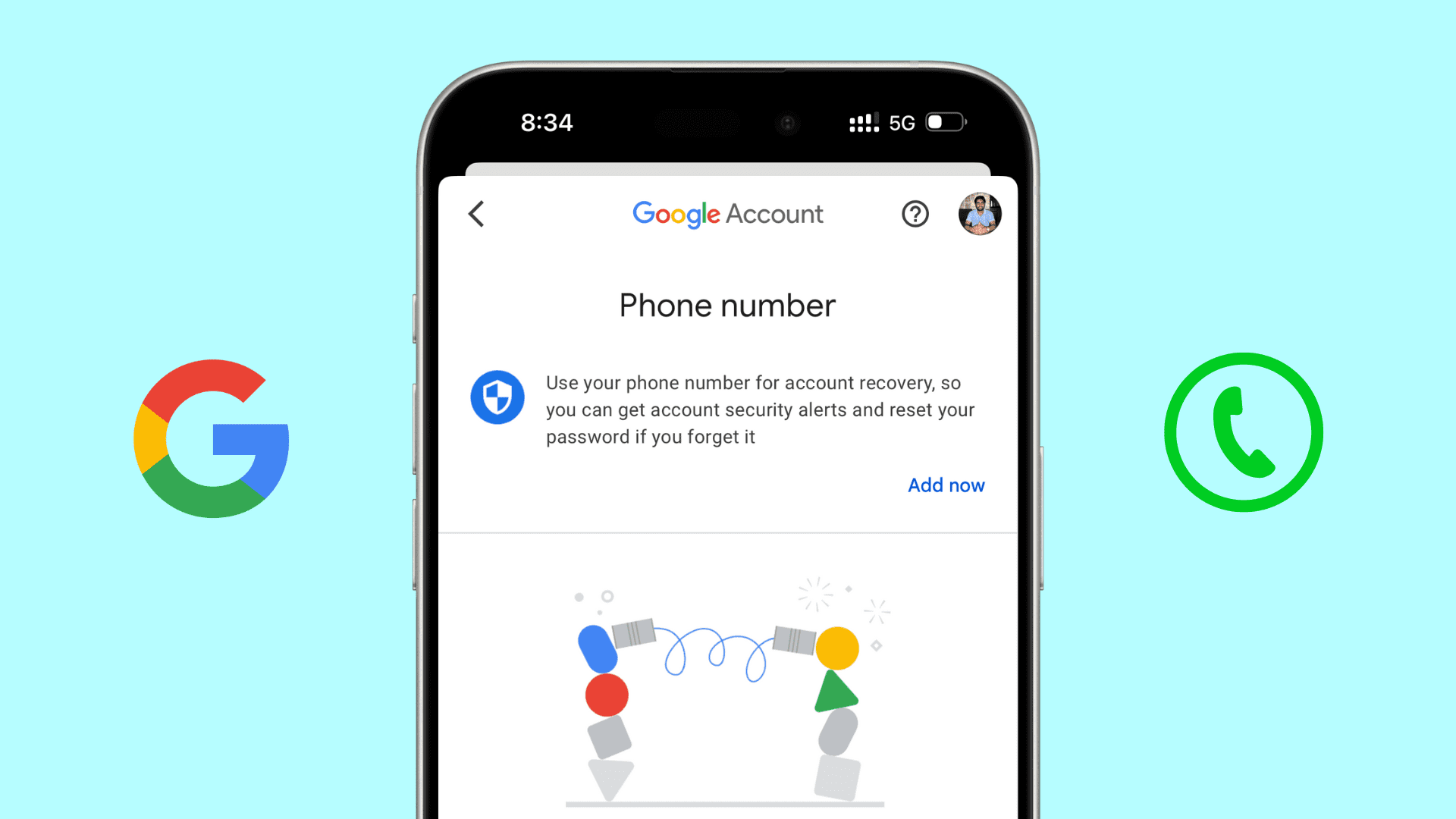 How to add, change, or remove the phone number associated with your Google account