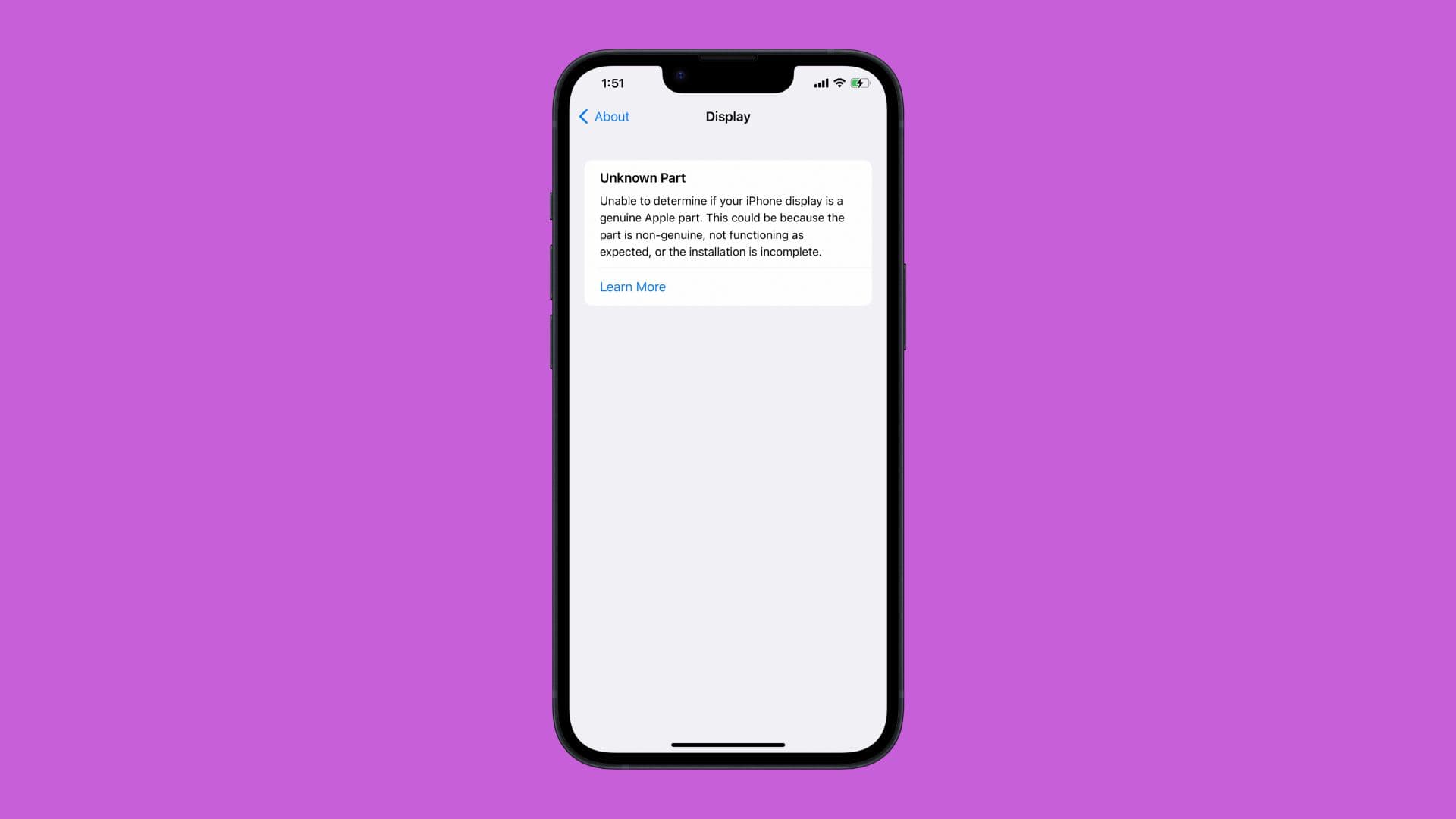 iOS 17.5 brings less intimidating “Unknown Part” repair prompts on iPhone