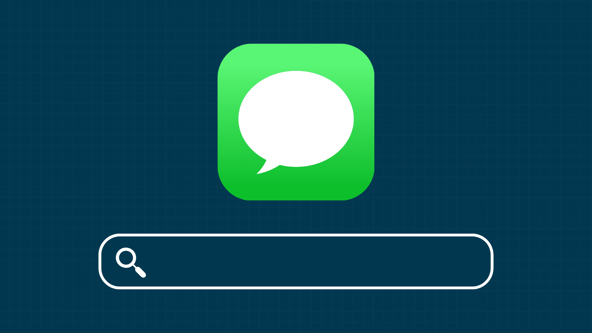 Search the Apple Messages app