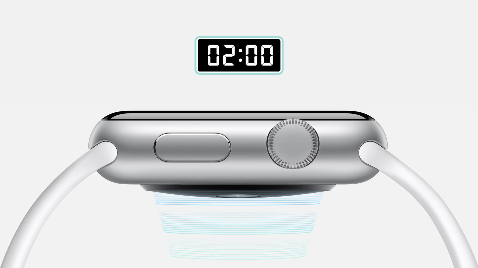 Taptic Time representation for Apple Watch