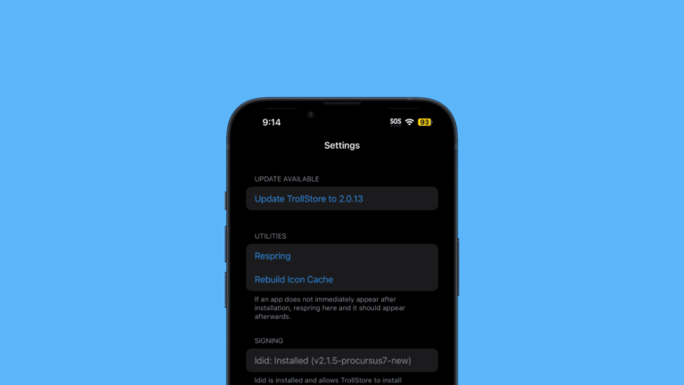 Troll Signing Off TrollStore perma-signing utility updated to version 2.0.13 with minor ...