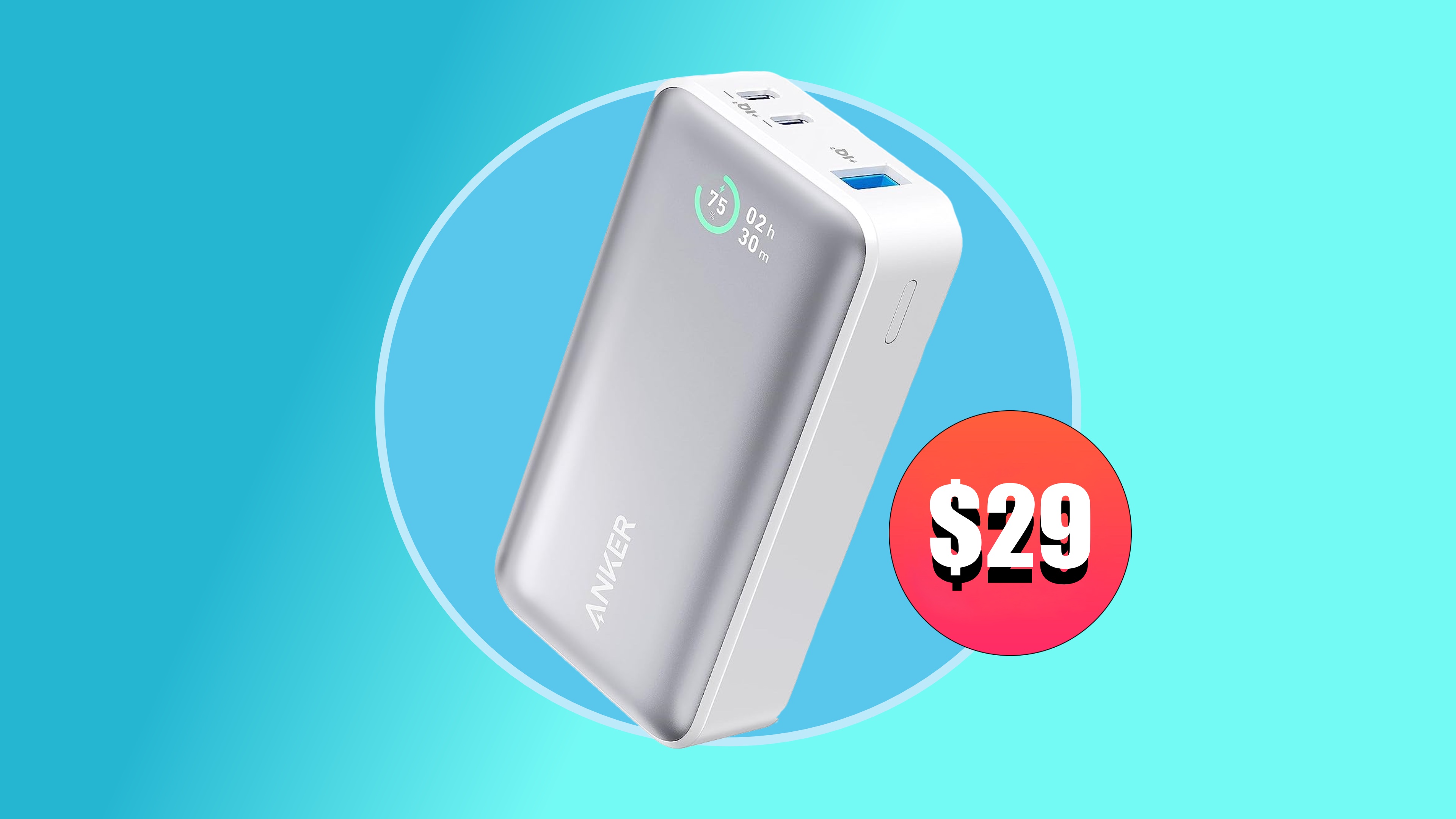 Up your portable charging game for just $29 with this Anker power bank deal