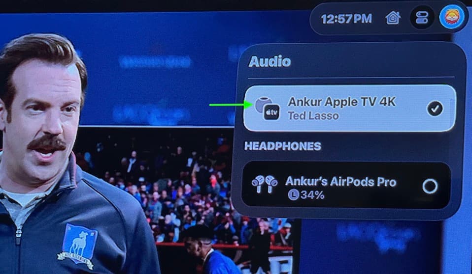 HomePod set as default Apple TV speaker
