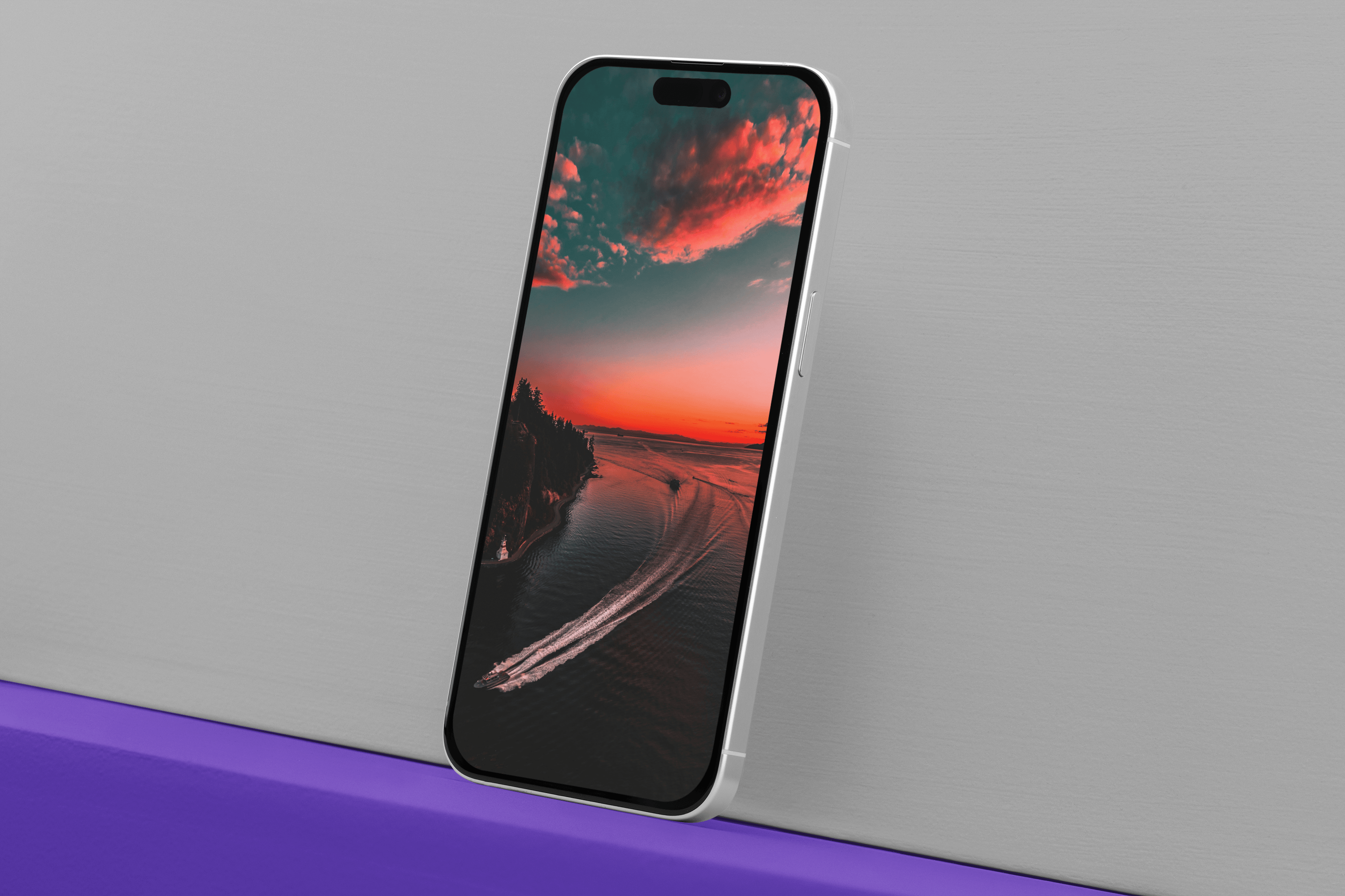 Colorful sunset sky wallpapers for iPhone