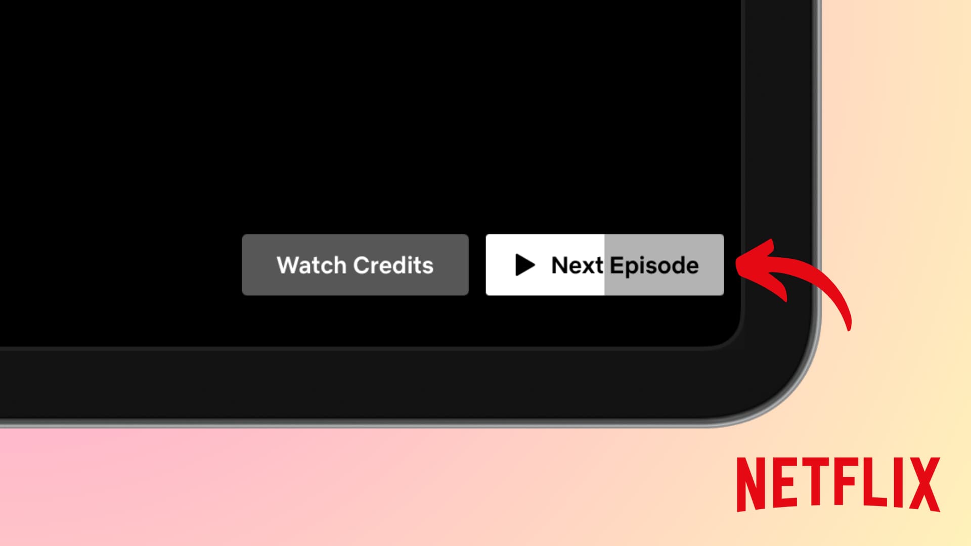 Next Episode button working on Netflix